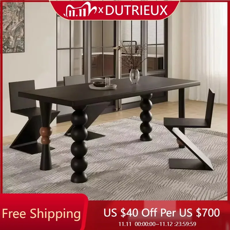 

Aesthetic Decoration Dining Tables Design Party Event Luxury Kitchen Dining Tables Fashion Interior Mesa Lounge Suite Furniture