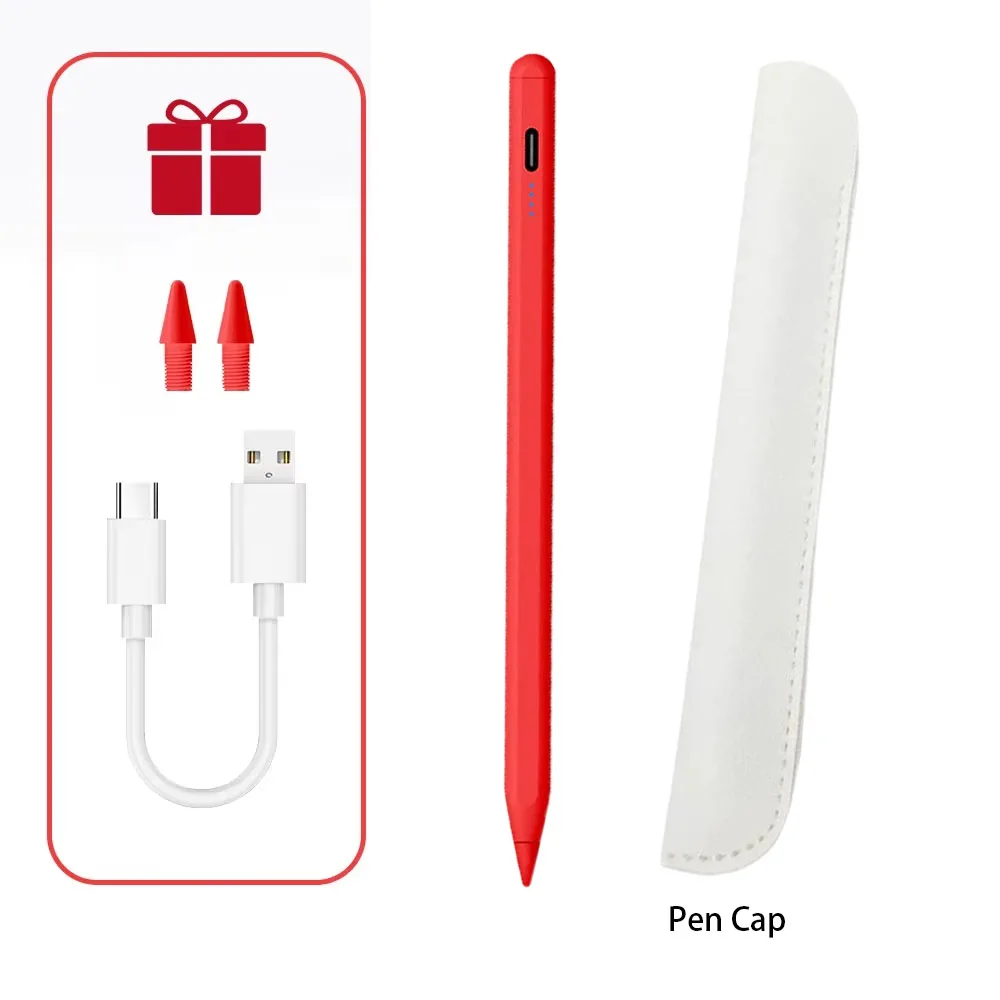 Styluspen voor iPad 11e generatie A16 2025 Pro 13 M4 12.9 Air 11 M2 10.9 Mini 7 6 10e 9e 8e generatie Touchpen Touchscreen Pen Accessoires