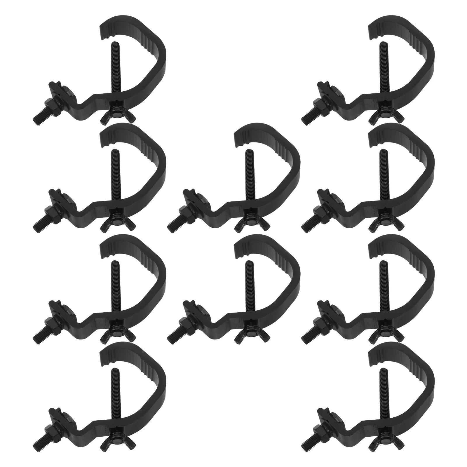 10 PCS Stage Light Hook Fixture Hanging Dj Lights Hanger Lighting Clamps for Truss Clip