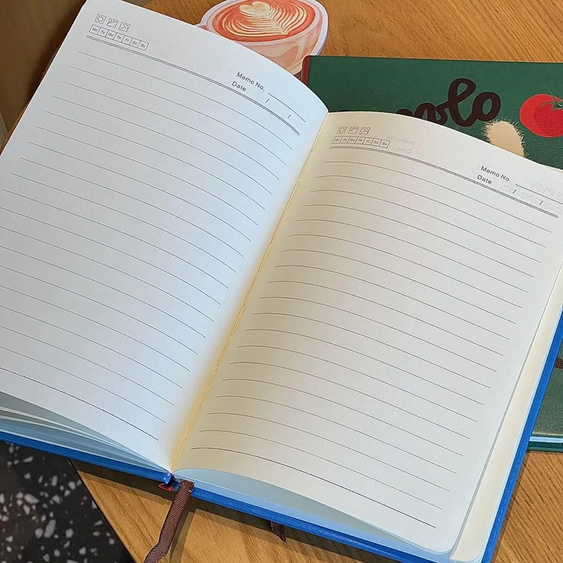 Customized. Punch-in Seal Notebook IP Cultural Creation Peripheral Custom Inner Page Batch Oil Painting Style Good-looking