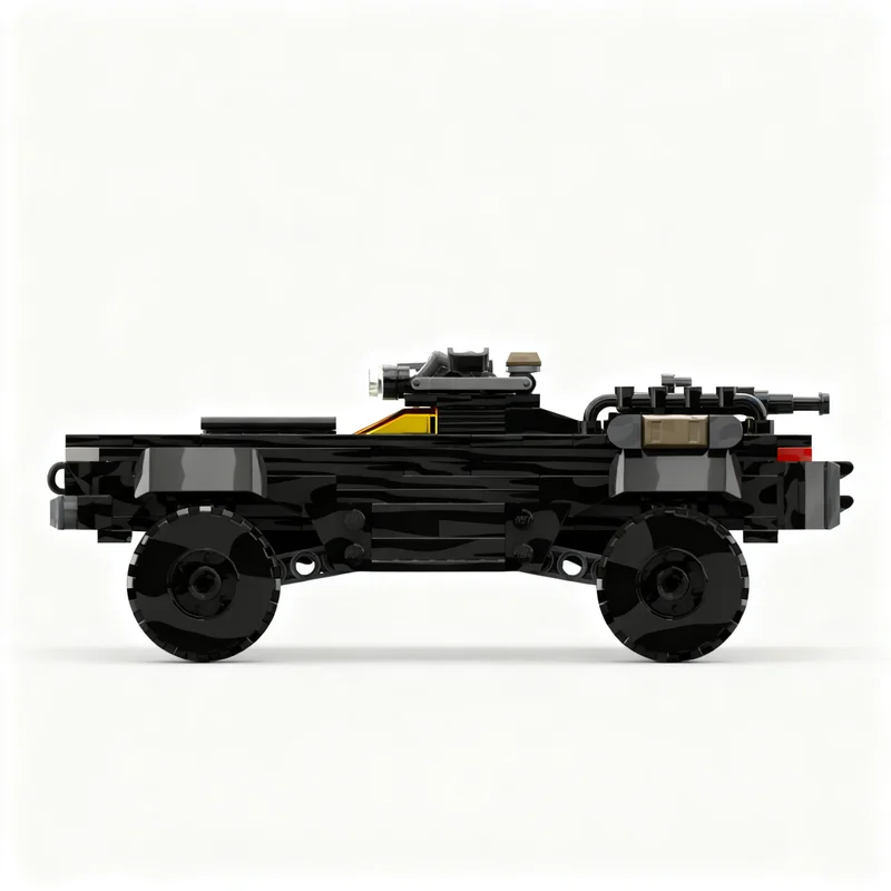 237pcs MOC All-terrain truck Space Blacktron II Model Building Blocks Christmas Gift Architecture Toy Craft Collection Creative