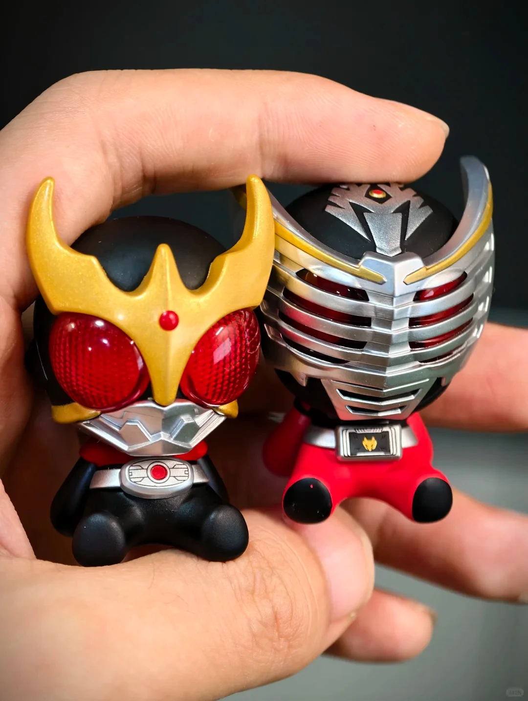 original Kamen Rider Blind Box Mini Refrigerator Sticker Kuuga Zero Ornament Collect Model Toys Gifts In Stock