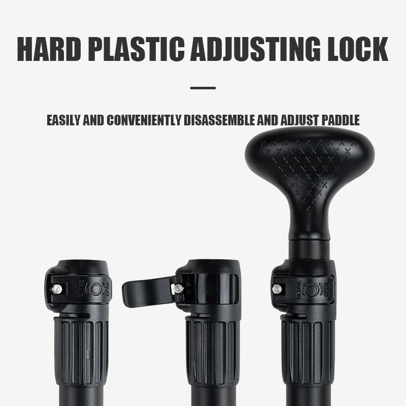 KOETSU Adjustable Aluminum Alloy Paddle for SUP Board and Kayak - Convertible Single/Double Head Oar for Water Sports,