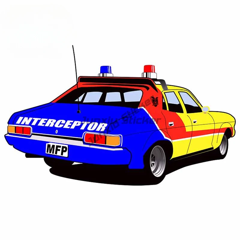 

Interceptor MFP Occlusion Scratch Car Stickers Stylish Waterproof Decal for Motorcycle Windshield