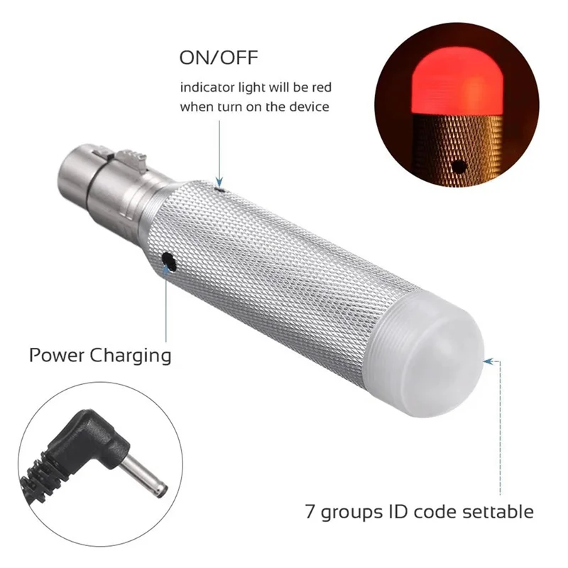 

AS95-беспроводной передатчик DMX512, приемник DMX, сценический светильник, беспроводной 2,4G, перезаряжаемая батарея, 16-часовой приемник