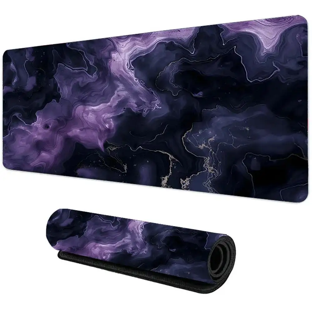 

Abstract Cloud Desk Mat Large Gaming Mouse PadNon-Slip Rubber Base Stitched Edge Deskpad For Desk Laptop Desktop for Home Office