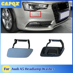 For Audi A5 2008-23 Front Bumper Headlight Washer Spray Nozzle Cover Headlamp Washer Jet