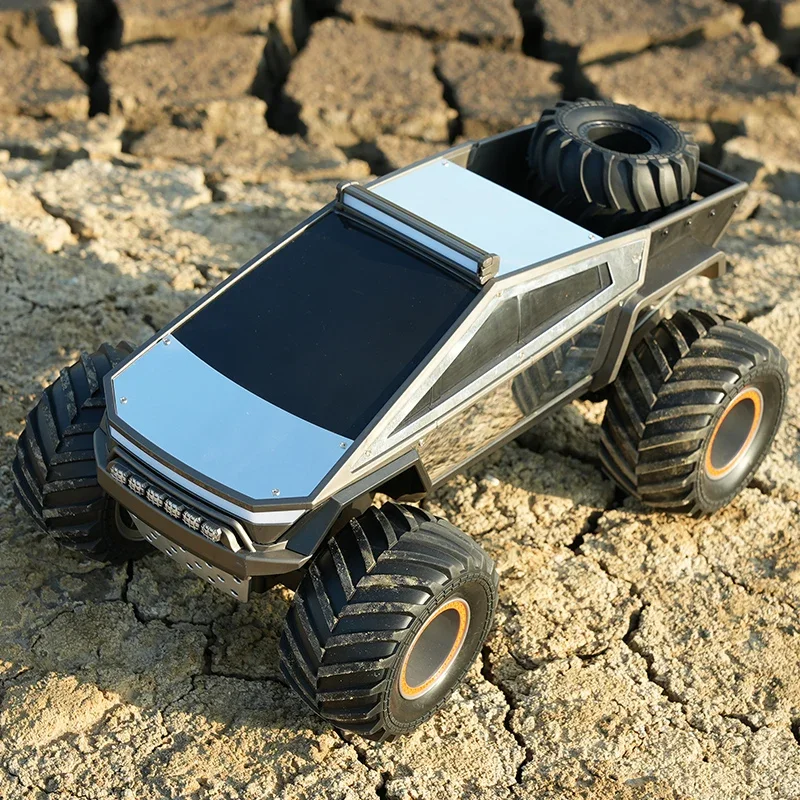 

Q202 Alloy RC Car 2.4G Remote Control Vehicle Big-wheel Off-road Climbing Crawler with Cool Lights Toys for Children Boys Gifts