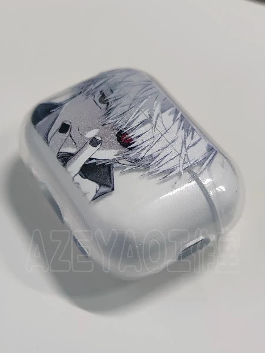 Anime Luksusowe etui Tokyo Ghoul Airpods do słuchawek Apple Airpods 4 Odporne na wstrząsy etui do słuchawek AirPods 4 Pro 2 Przezroczyste etui na słuchawki Torby