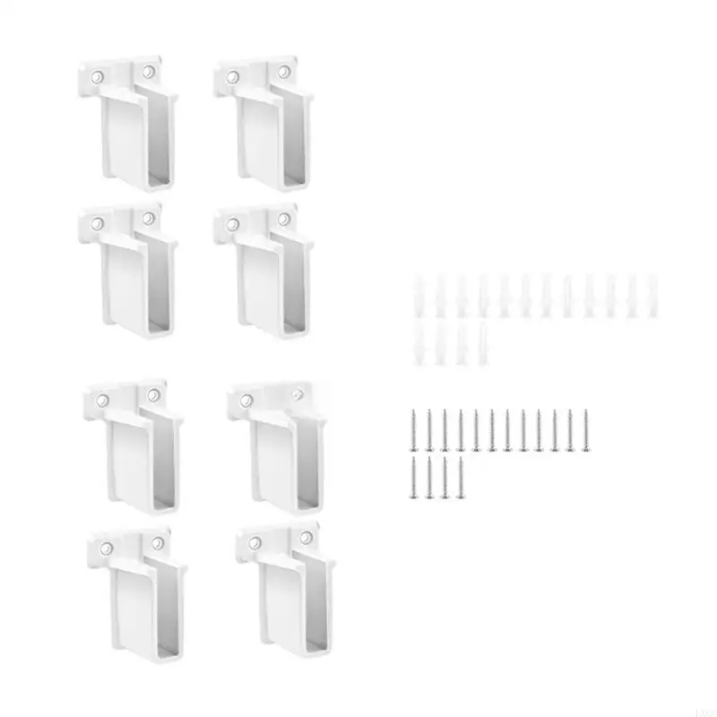 LX0C 8/12pcs Shelf Shelf Support Bancinetto Porta del supporto per cabina mobile