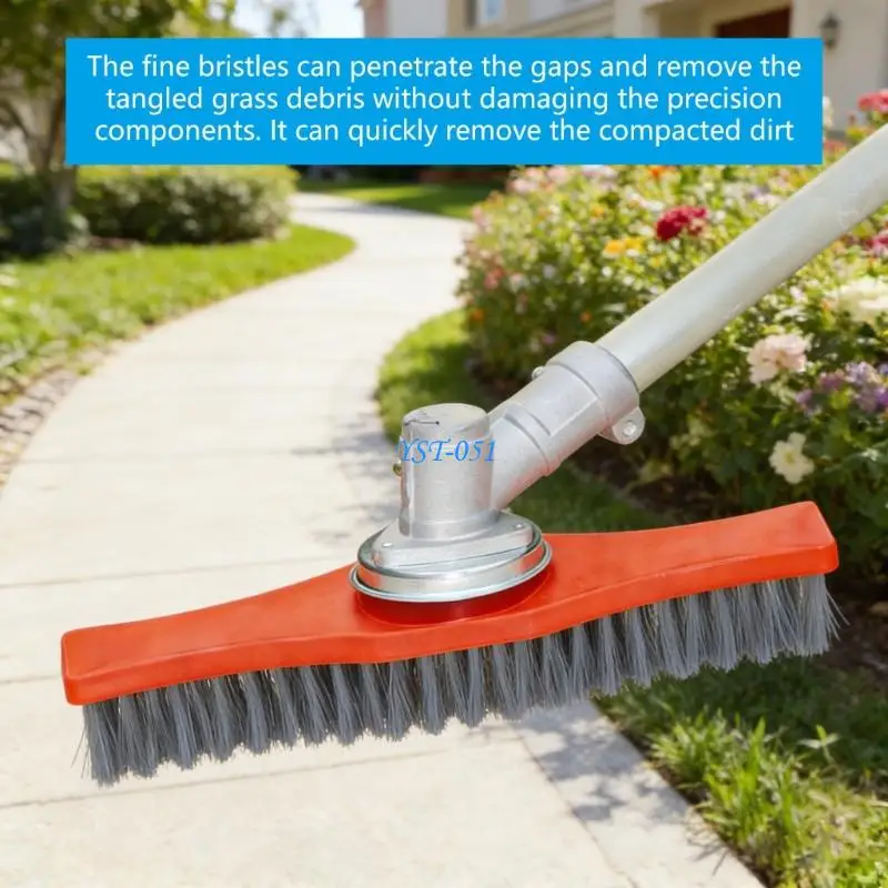 

E15A Durability ABS and Nylon Construction Mower Cleaning Brush Built for Long Last