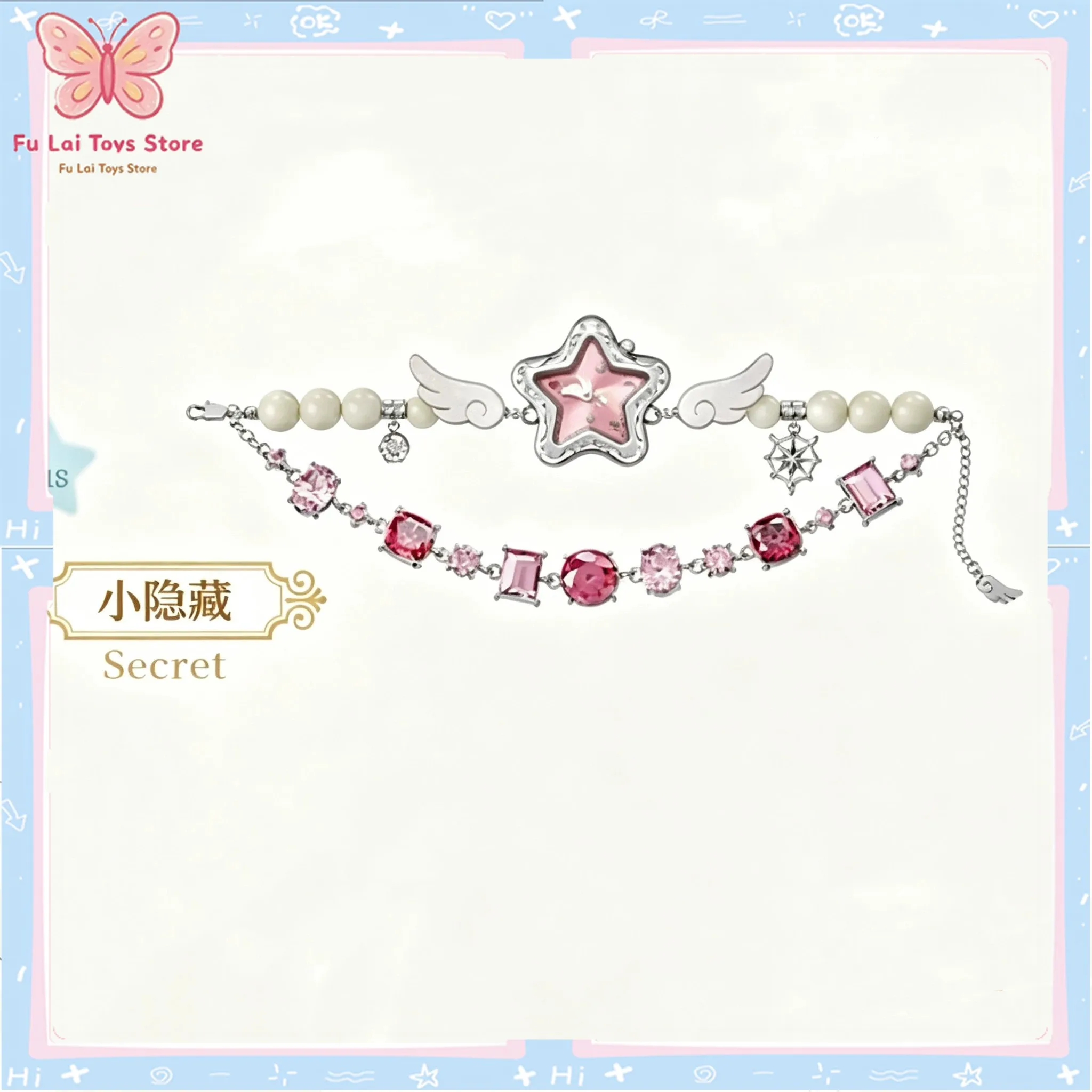 Genuine Maihe BOX FUN Cardcaptor Sakura Sakura Transparent Time Watch Blind Box  Anime Themed Wristwatch Collectible Merch Gift