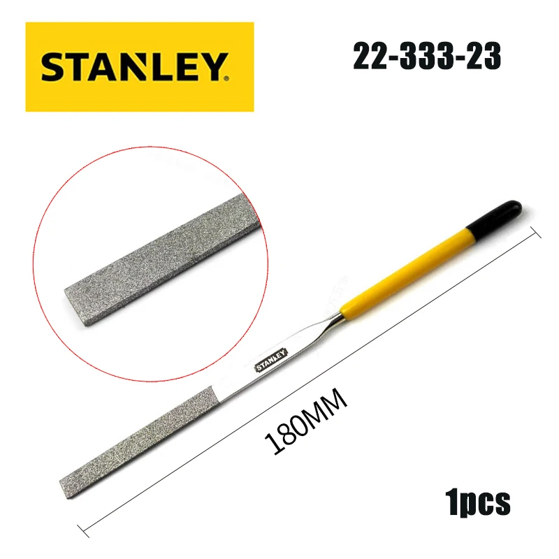 STANLEY Diamond Flat Head Flat File Steel File Metal Diamond File Alloy Woodworking Fitter Jade Mini.