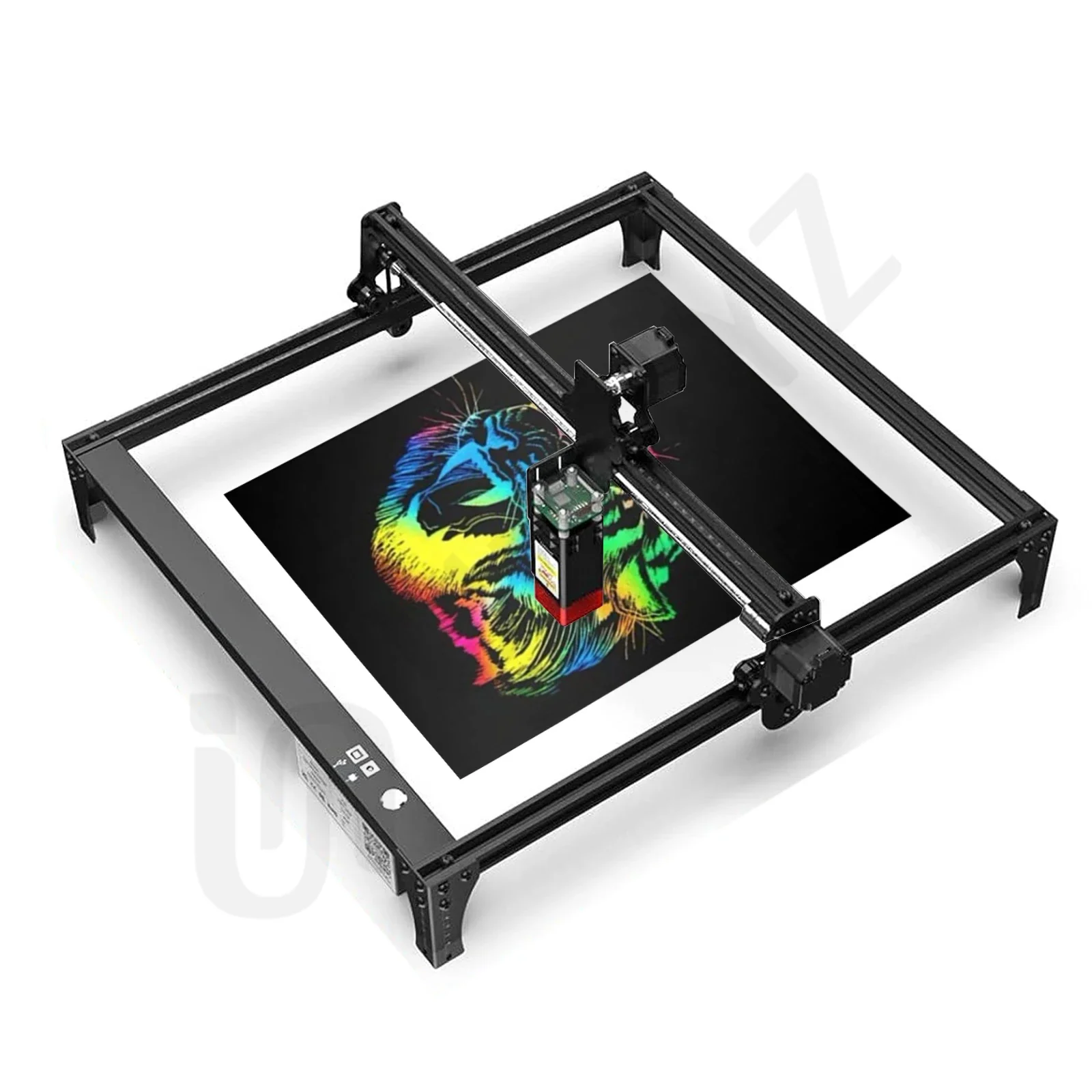 10pcs 8K Laser Engraver Magic Color Rainbow Scratch Art Paper Card Set Random Color For XTool Laser Engraving TTS-55 DIY Drawing