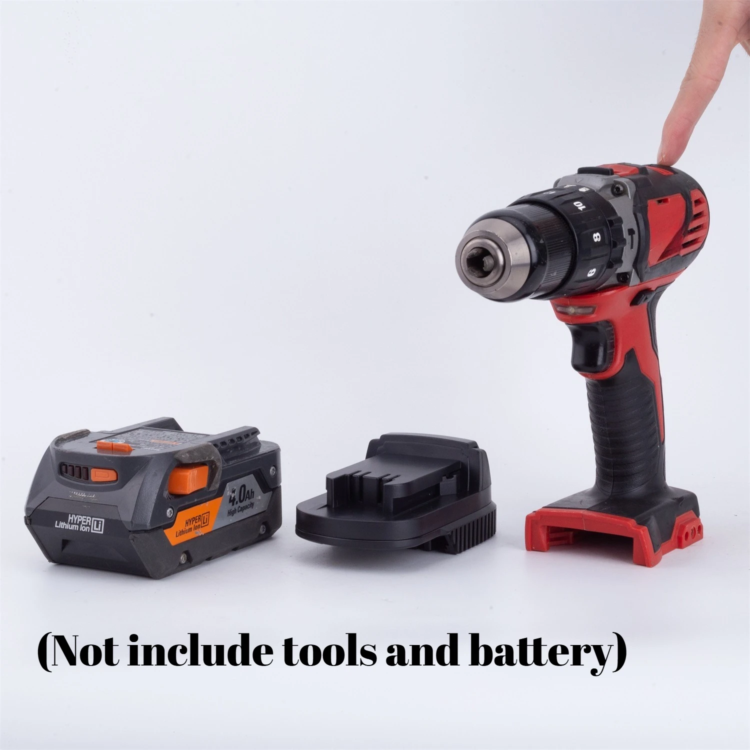 

Адаптер-переходник для аккумуляторов Ridgid и AEG 18V Li-ion для электроинструментов Milwaukee 18V (инструменты и аккумуляторы в комплект не входят)