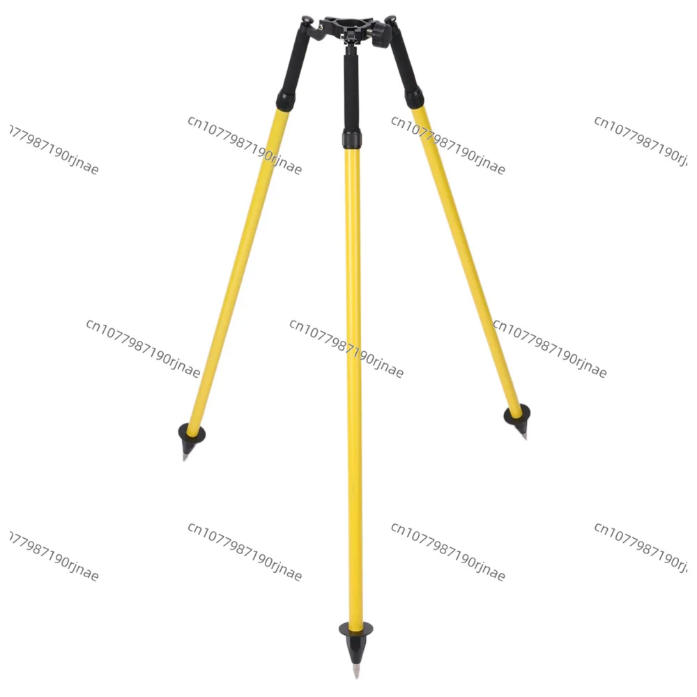 

Yellow Land Surveying Equipment Thumb-release Prism Pole Tripod