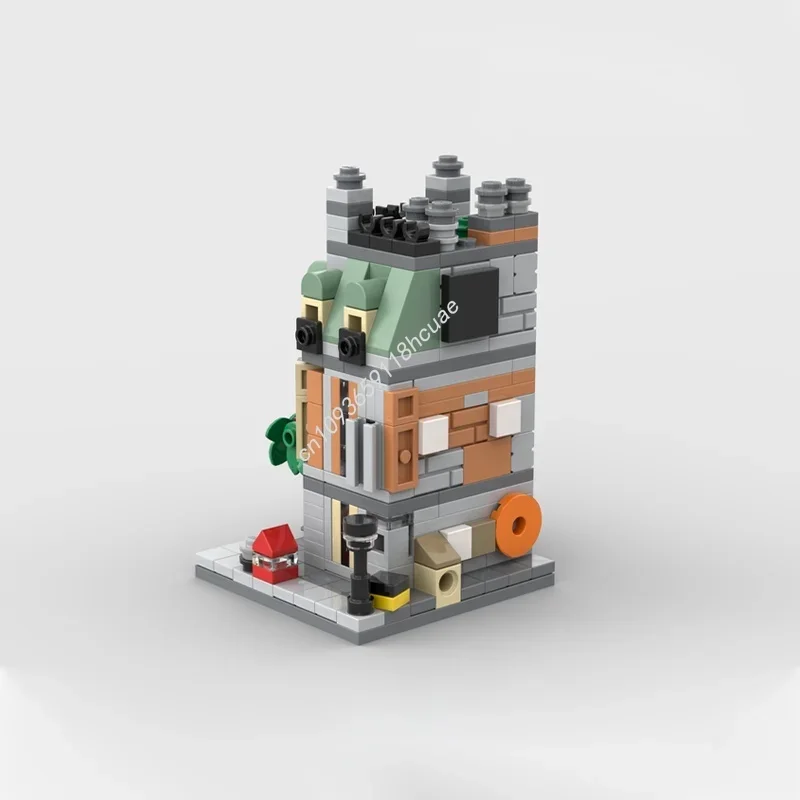 302 Uds MOC Mini Modular Sanctum Sanctorum miniatura bloques de construcción juguetes arquitectura montar DIY Idea de regalo de Navidad niños