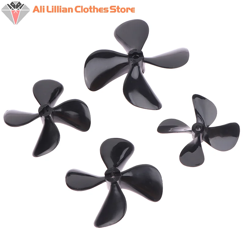 ⭐ CHAUD ❗   Hélice de bateau RC à quatre pales Positive/inversée, vis haute résistance D50/55/60/70mm, 4mm, 2 pièces