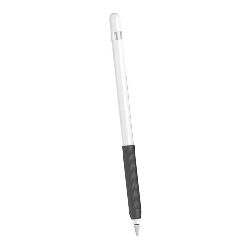 Suporte de aperto de lápis de silicone 1x para apple pencil 1st e 2nd gen ar. 9 "2020, 10.2, 9.7, .5/ 11/12.9/9.7, 2019/2018 lápis