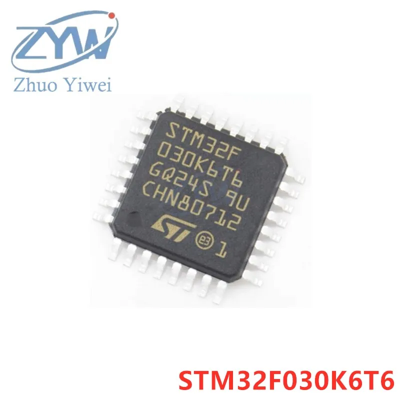 

STM32F030K6T6 LQFP-32 STM32F STM32F030 STM32F030K6T 48MHz 32KB ARM Cortex-M0 chip 32-bit microcontroller New original