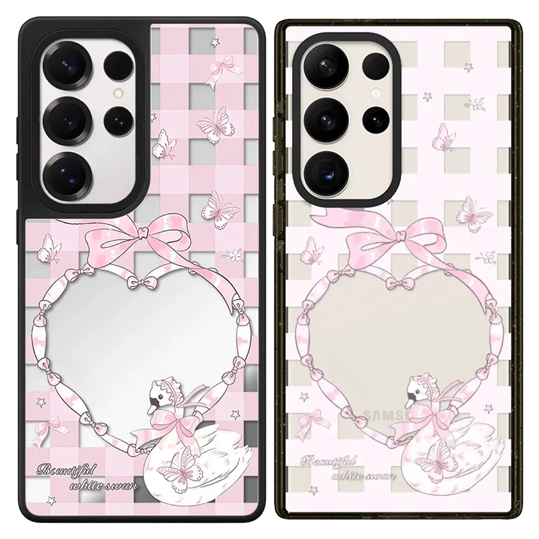 6031263 Mirror / Acrylic Magnetic Case: Compatible with Samsung Galaxy S23 U S24U S25 S26 Ultra S25+ S26 Plus Shell