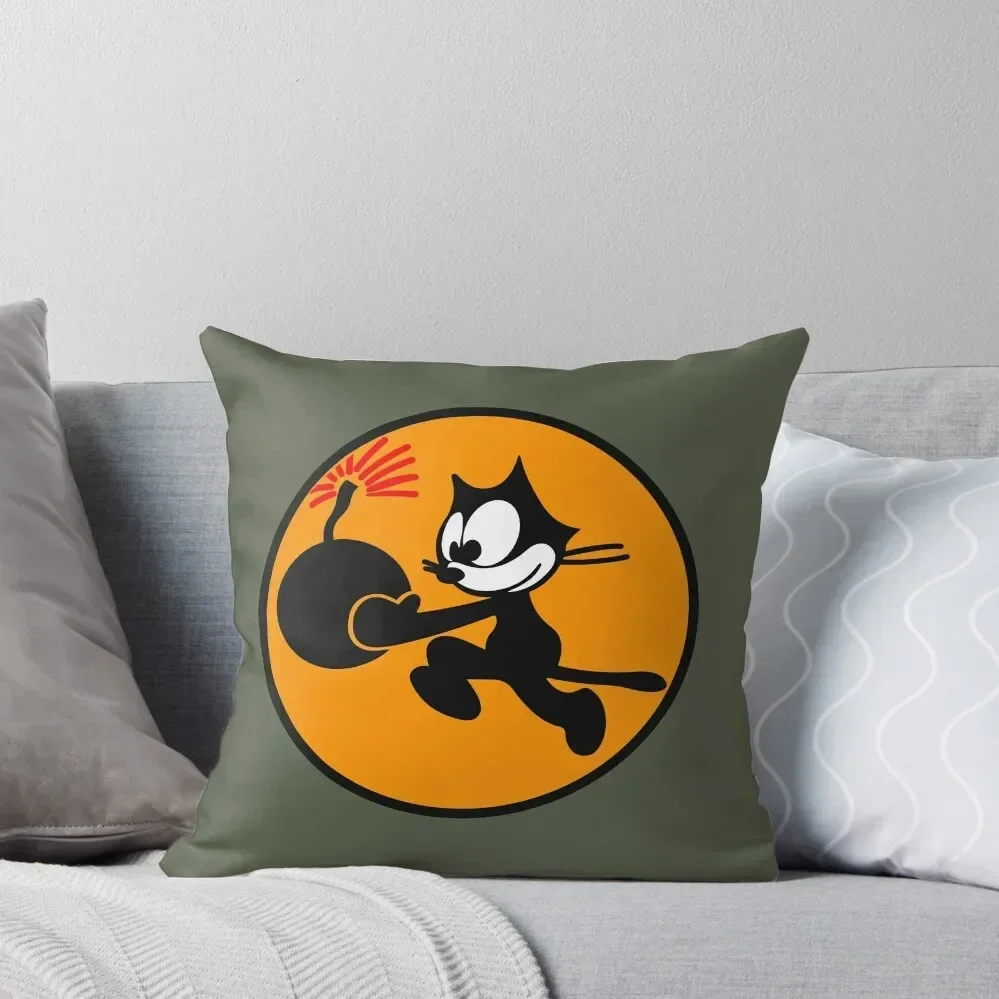 

USN VFA-31 Strike Fighter Squadron - Tomcatters - Clean Style Throw Pillow Sofa Cushions Covers Luxury Pillow Case pillow