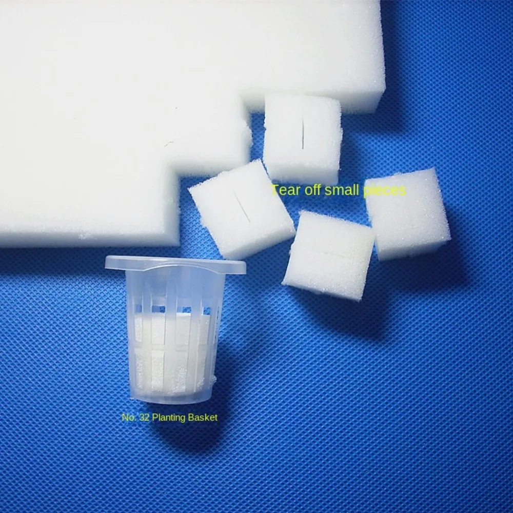 96 Wells Hydroponic Vegetable Sponge Without Edges Superabsorbent Nursery Sponge Plant Flower Grow Vegetable Seed Sponge