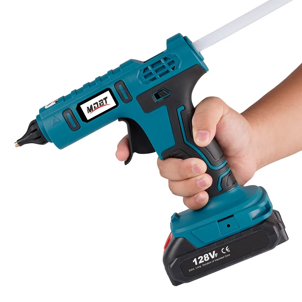 

600W Cordless Hot Melt Glue Gun Anti-scald Rechargeable with 10pcs 11mm Glue Sticks Home DIY Repair Tool