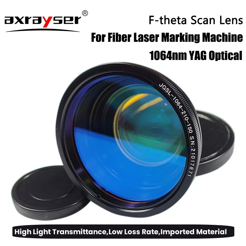 

F-theta Scan Lens Field Lens 1064nm 70x70-500x500 F100-650mm for 1064nm YAG Optical Fiber Laser Marking Machine Parts