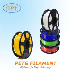 Opy Petg Filament 1Kg 1.75 Mm 3D Printer Plastic Pet-G Pro Plus 1 Kg 100G 10M Pet White Orange Black Red Yellow Green Blue