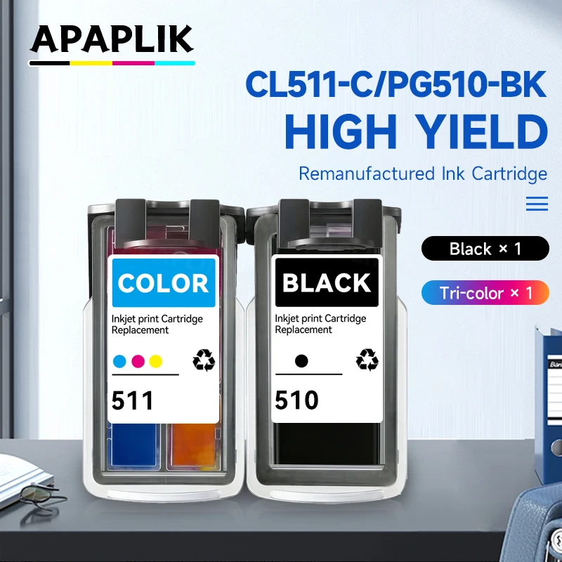 510 For Canon PG510 XL CL511 Refillable Ink Cartridge For Canon Pixma MX320 MX330 MX340 MX350 IP2700 IP2702 MP240 MP250 Printer