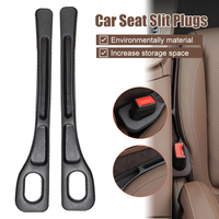 2Pcs Car Seat Gap Plug Strip Side Seam Filler Leak-proof Filling Strip Seat Gap Storage Organizer Car Accessories Universal