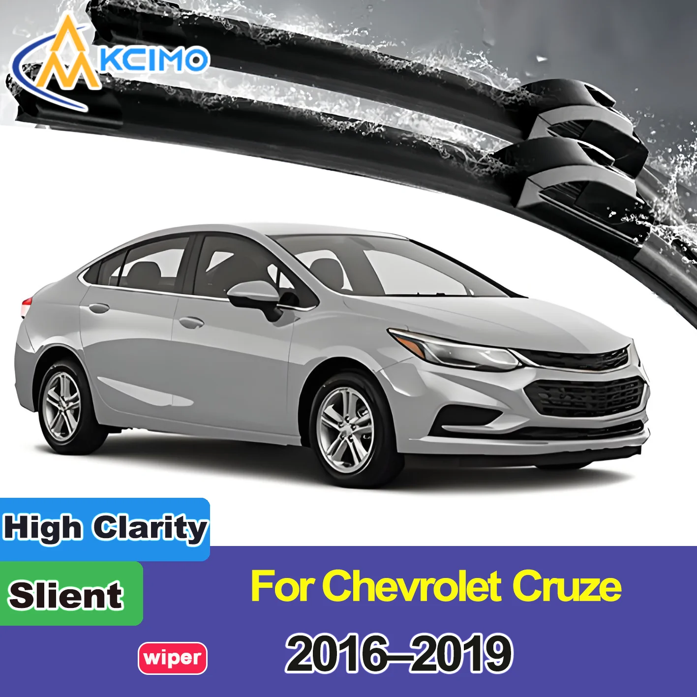 

2PCS New Front Windshield Wiper Blade for Chevrolet Cruze J400 2016-2019 Holden Astra Sedan Front Windshield Accessories 2019