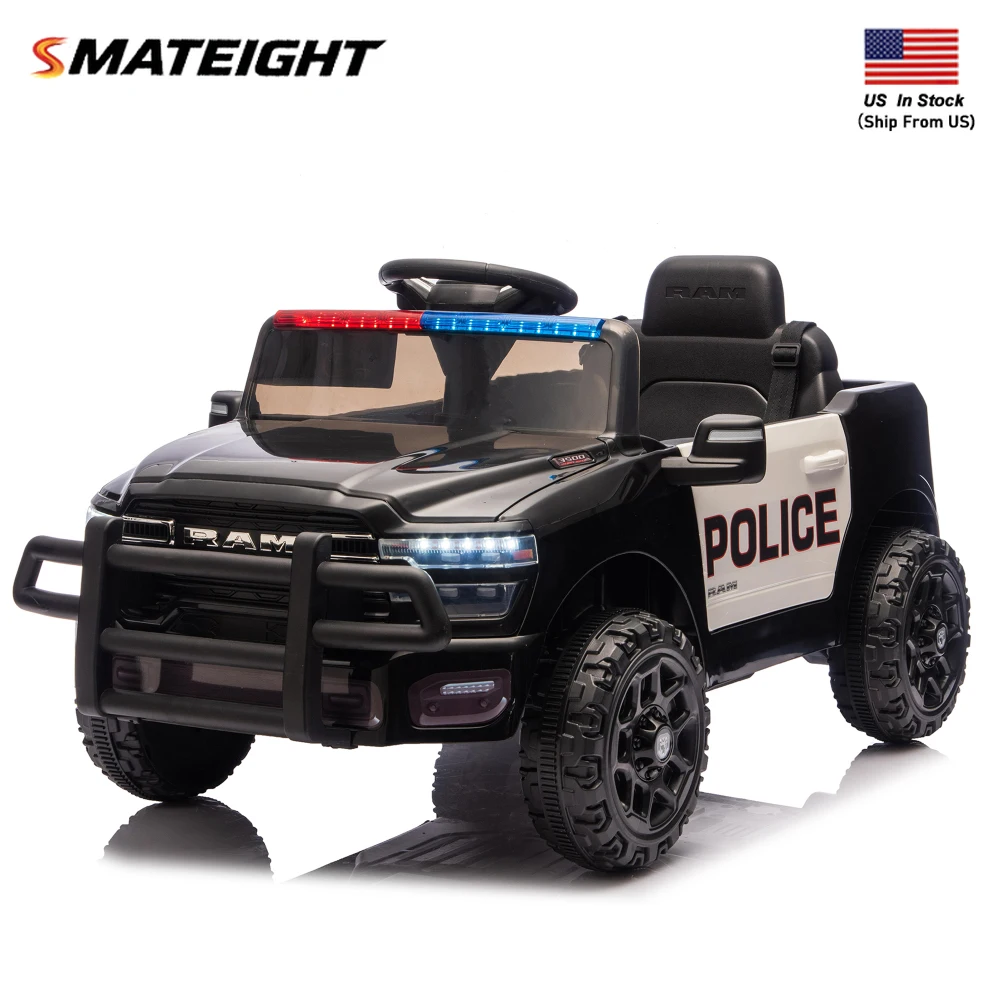 12V キッズライドオン トラック リモコン付き リアショックサスペンション LEDヘッドライト 3段階速度調整 Bluetooth