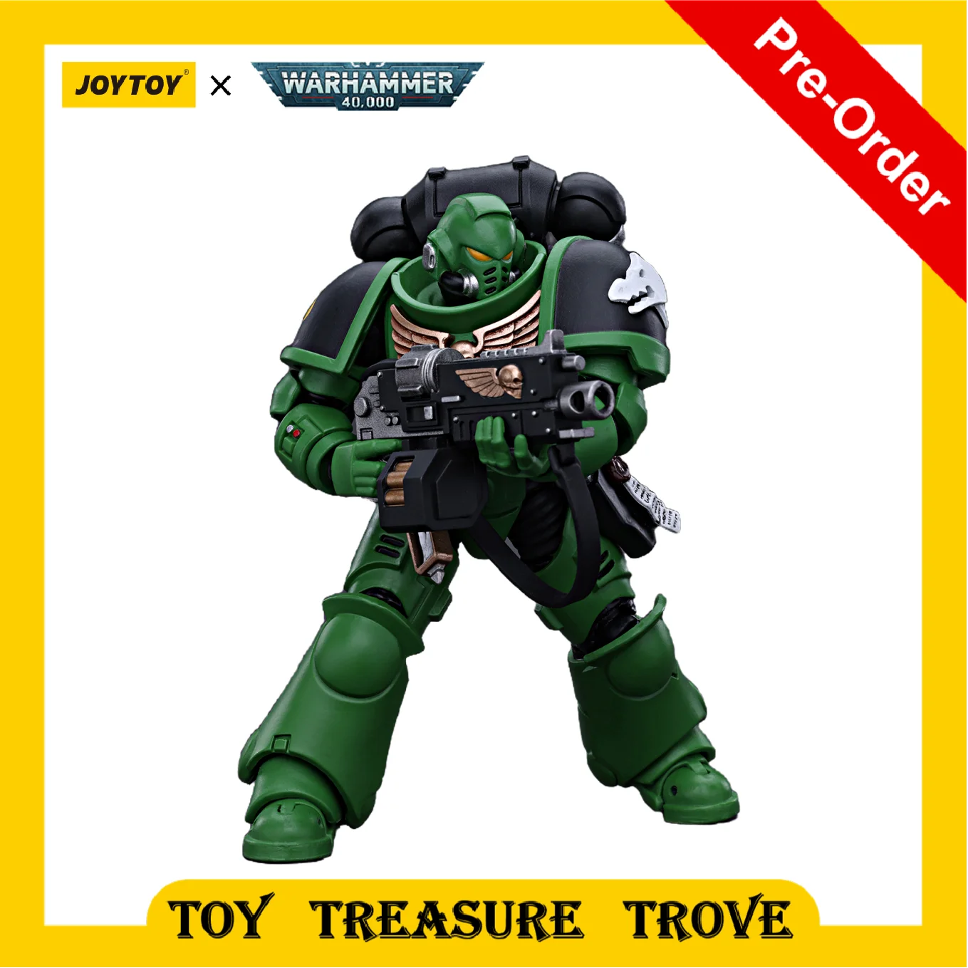 [PRE ORDER] JOYTOY 1/18 Action Figures Warhammer 40K Salamanders Intercessors Brother Haecule Model Toy