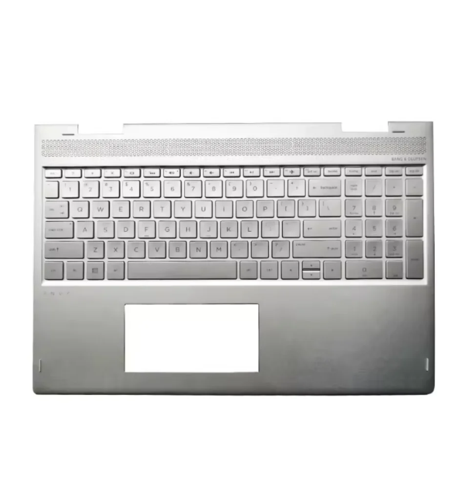 لوحة مفاتيح أمريكية للكمبيوتر المحمول HP ENVY X360 15-BP 15M-BQ TPN-W127 مع C shell Topcase الإسكان Palmrest الغطاء العلوي العلوي #3