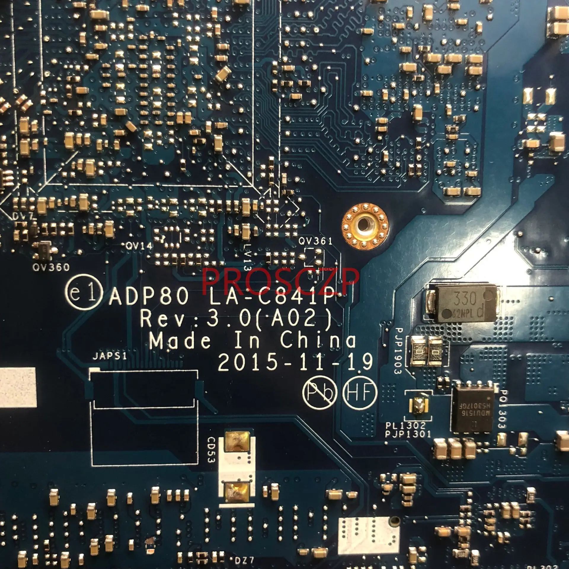 

CN-0N0D6R 0N0D6R N0D6R Mainboard E5570 5570 W/SR2FS I5-6440HQ CPU R7 M370 2G-GPU Laptop Motherboard ADP80 LA-C841P 100% Working