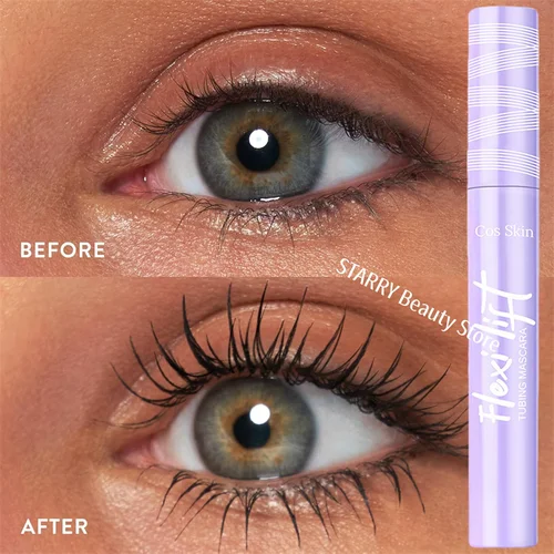 Máscara de pestañas 5D resistente al agua, pestañas alargadoras de larga duración, máscara a prueba de sudor, fibra de seda negra, maquillaje, Cosméticos Coreanos de belleza, nuevo