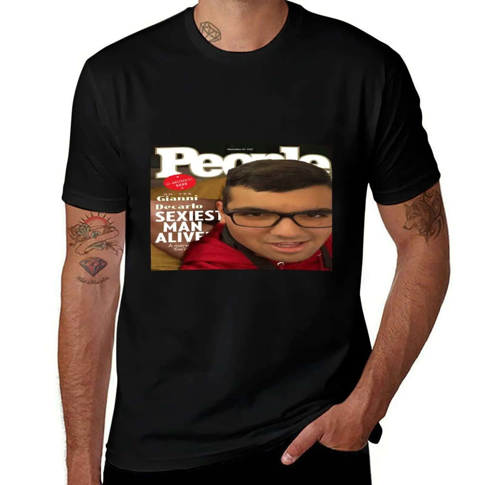 T-shirt « Sexiest Man Alive », t-shirt essentiel de couleur unie
