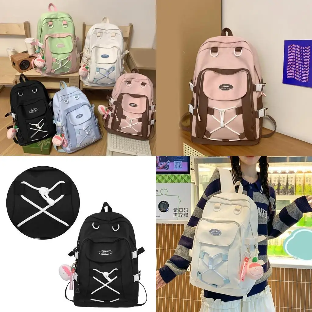 学生女の子のための旅行バックパック大容量バックパック大学学校ブックバッグ