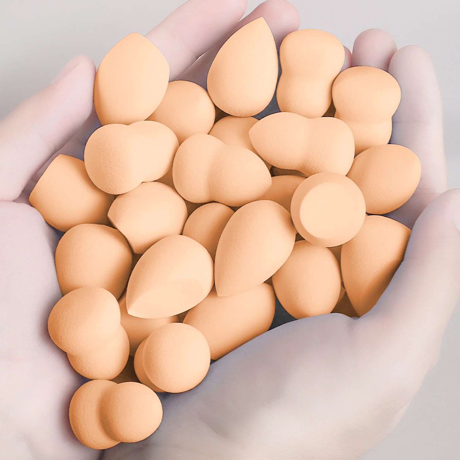 40pcs Detail Little Beauty Egg Sponge Egg Cute Multi Shape Mini Multi Functional Brush Makeup Supplies Soft Skin Friendly Can Be