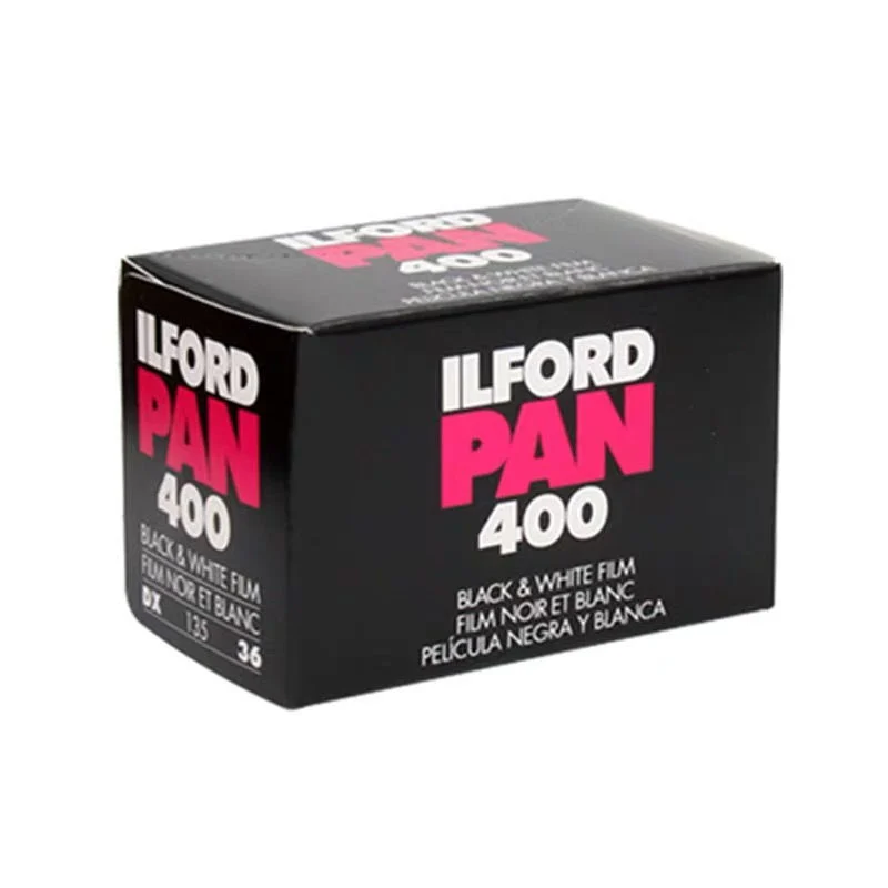 Irford Pan 400 czarno-biała folia 1-10 rolek oryginalna wysokiej jakości folia Ilford 135 35mm EXP36/rolka do aparatu Kodak 35mm