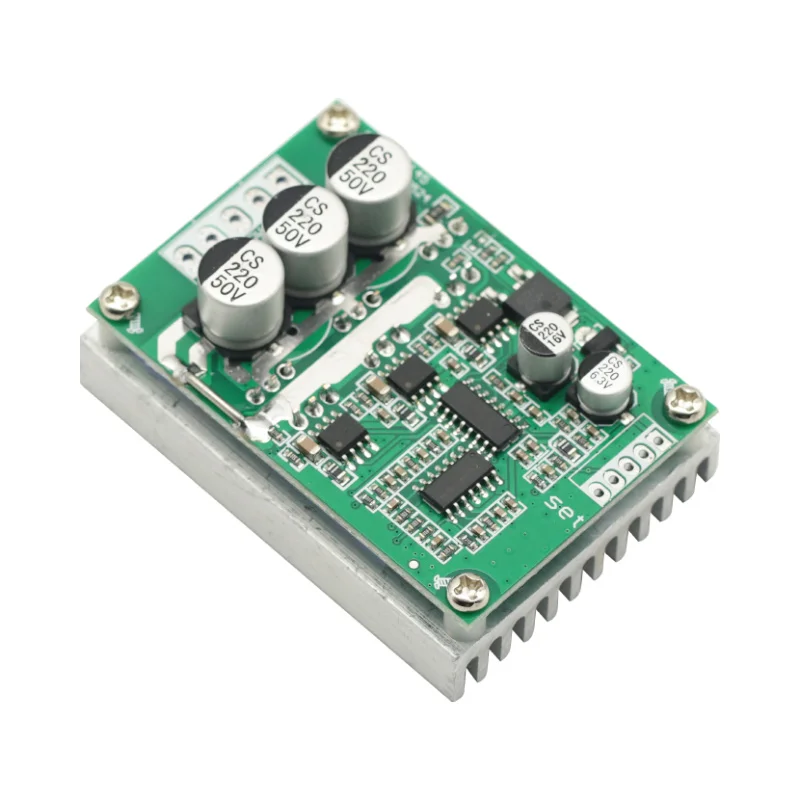 500W 15A DC 12-36V Brushless Hall Free Motor Driver Board High Power Motor Foward Reverse Speed Controller Control Switch Module