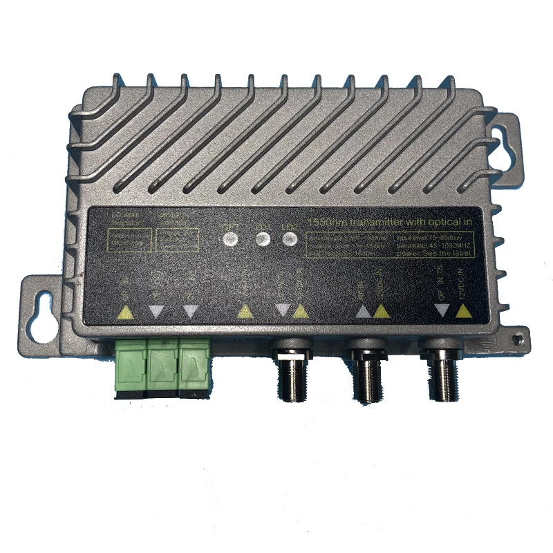 Dual 16mw Optical Fiber Optic Transmitter Receiver 1550nm Used For Cable TV FTTH SC APC SC UPC Connectors 1310nm For Network