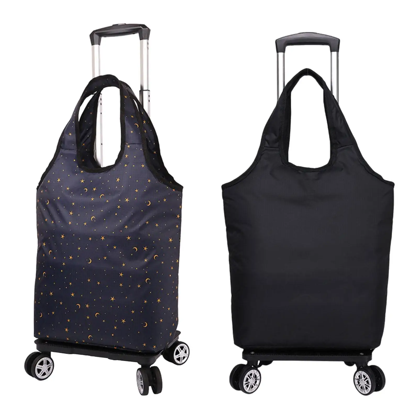 Backpack with wheels Practical trolley suitcase for umbrella luggage vegetables