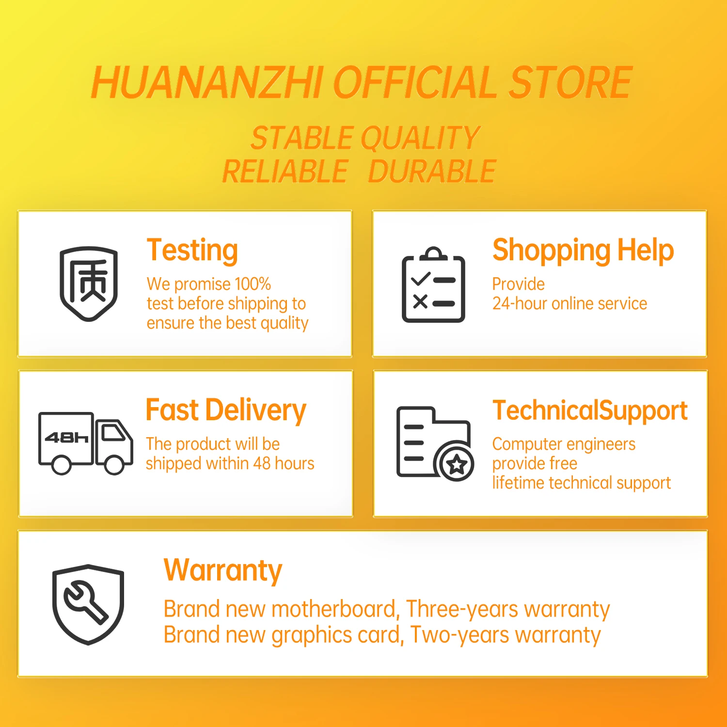 HUANANZHI X99 F8 LGA 2011-3 XEON X99 마더보드, 인텔 E5 2640 2666 2670 2678 2696 V3 V4 DDR4 RECC NONECC 메모리, NVME RU 지원 썸네일 6