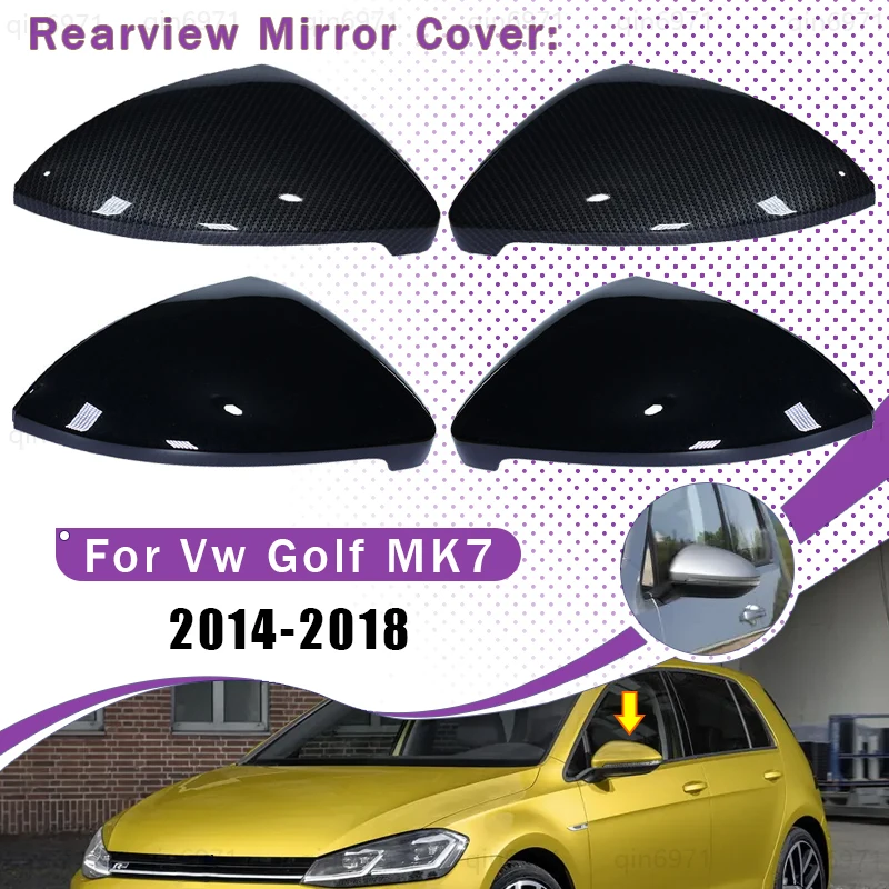 

Автомобильные аксессуары, крышка зеркала, корпус зеркала заднего вида для Vw Golf MK7 2014 2015 2016 2017 2018