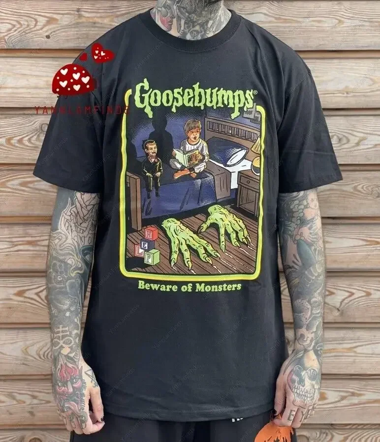 Halloween Horror Nights 24 Scary Goosebumps Escape From Horrorland T-Shirt S-5XL