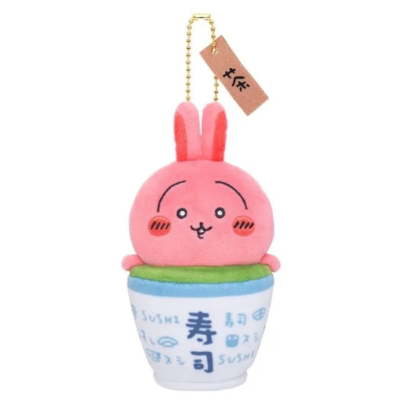 

MINISO Chiikawa Hachiware Usagi Kawaii аниме мультфильм новые подвески для суши куклы плюшевые игрушки модные трендовые подарки для девочек сладость
