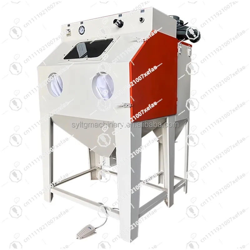 Automatic  Machine Dust-free Wet Sandblasting Cabinet Water Vapor Sandblasting Machine Manual Machine